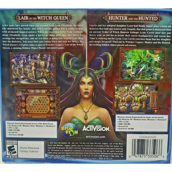 Y2k Lot 19 BigFish Encore Hidden Object Murder Mystery Adventure PC Games CD-ROM - Picture 8 of 10